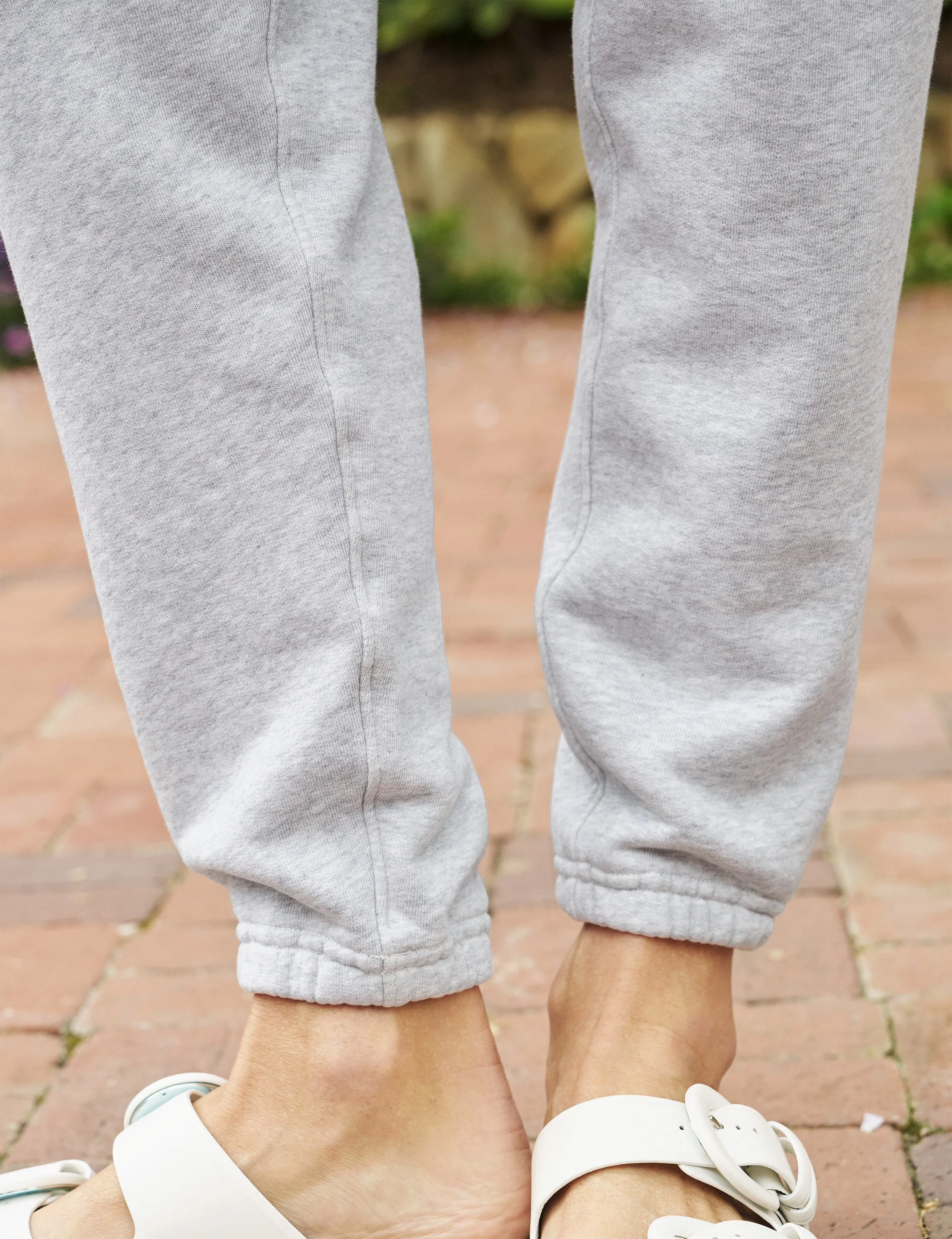 EAMON Gray Melange, Triple Fleece