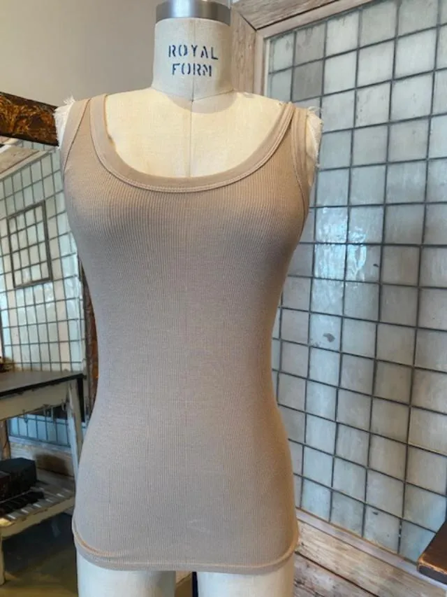 Enza Costa Ribbed  Tank