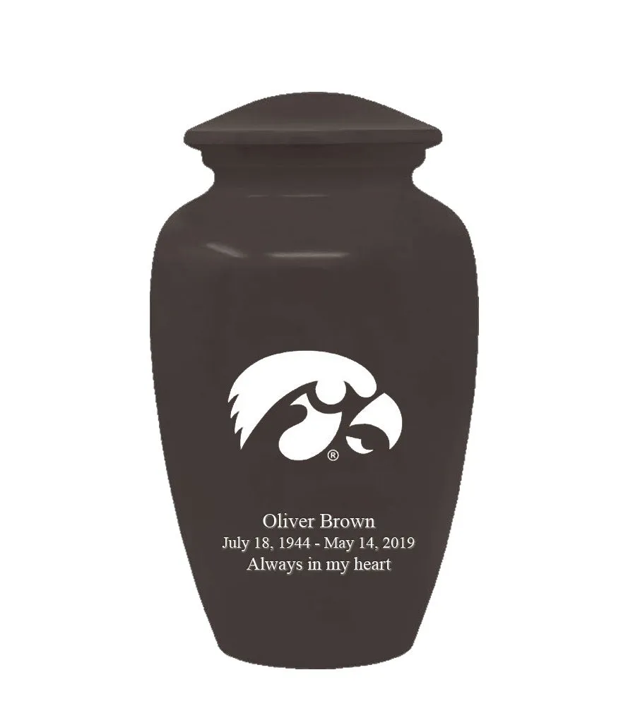 Fan Series - University of Iowa Hawkeyes Slate Memorial Cremation Urn - IUIOWA104