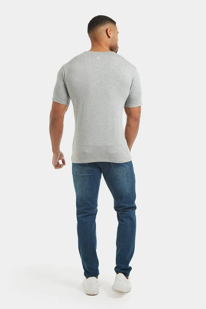 Fashion Fit T-Shirt in Grey Marl