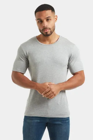 Fashion Fit T-Shirt in Grey Marl