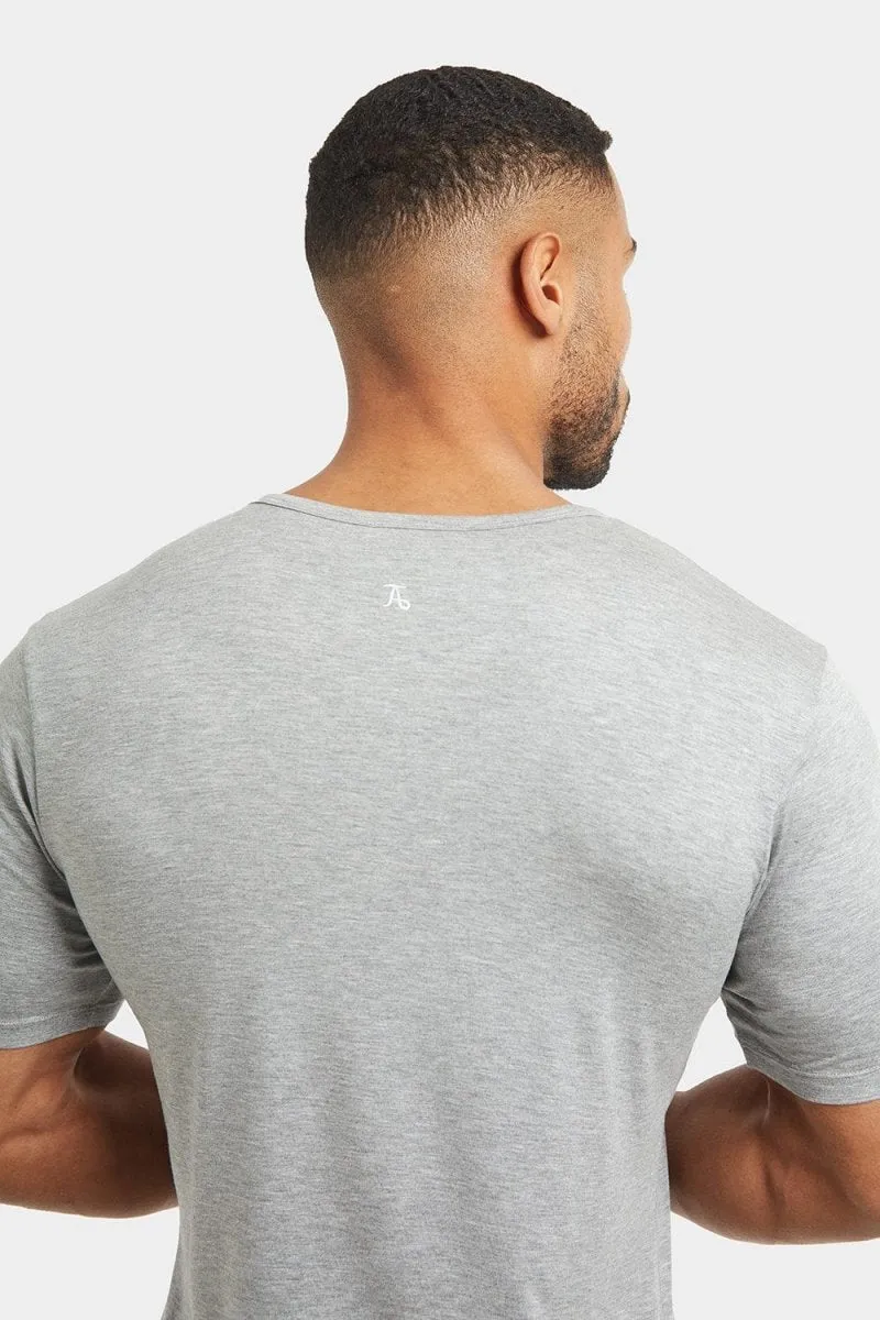 Fashion Fit T-Shirt in Grey Marl
