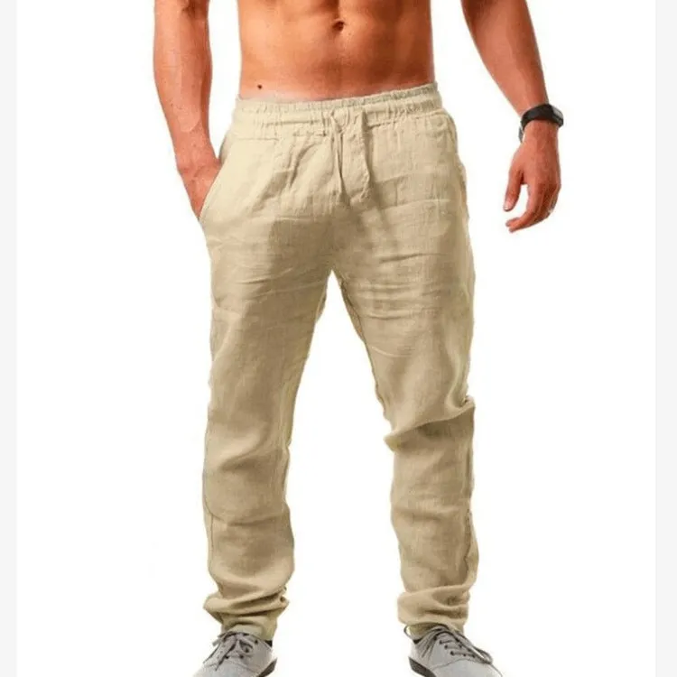 Fashionable linen trousers - Matthijs