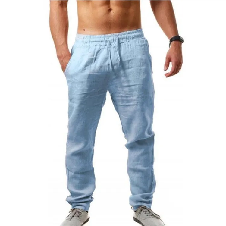 Fashionable linen trousers - Matthijs