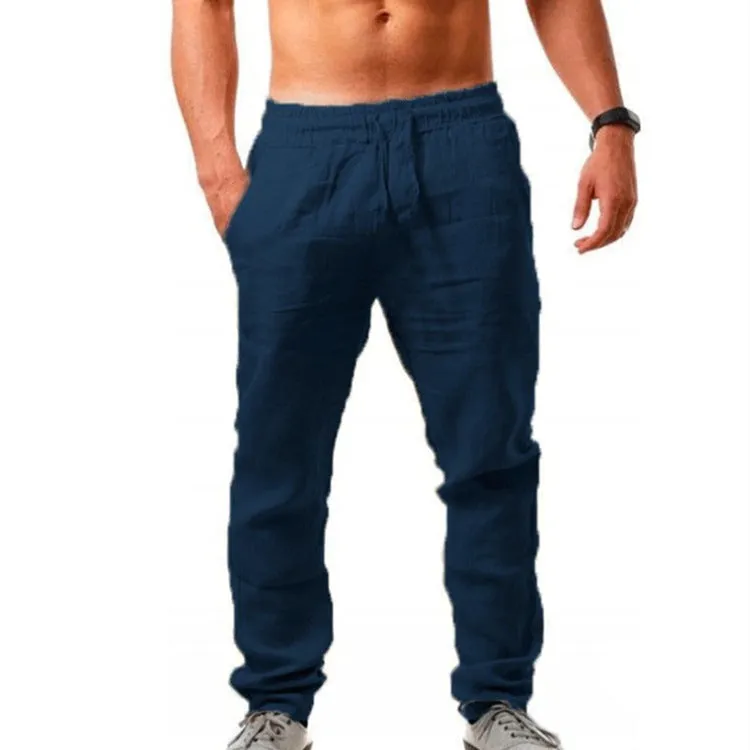 Fashionable linen trousers - Matthijs