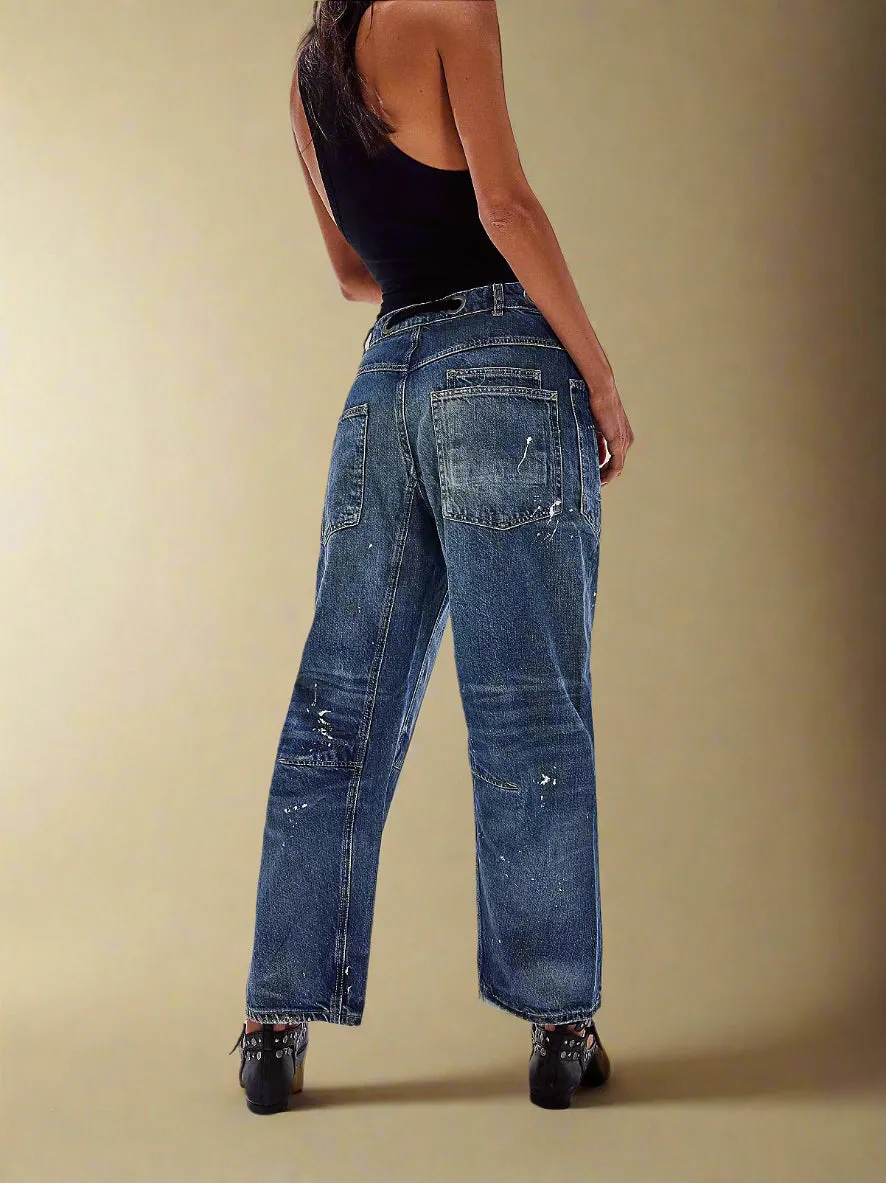 Felicia | Wide Leg Patchwork Pants