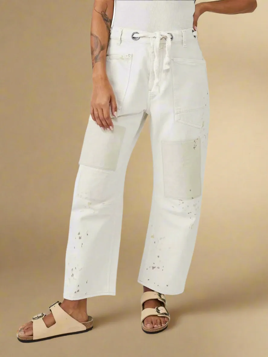 Felicia | Wide Leg Patchwork Pants