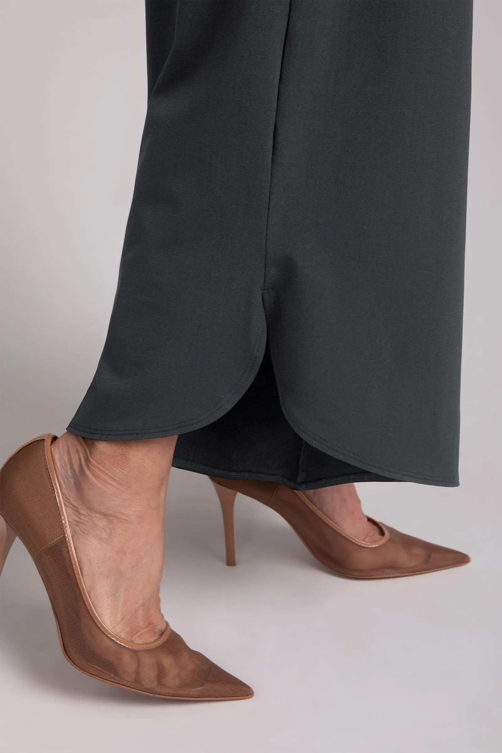 Fleece Back Jersey J-Hook Full Leg Pant