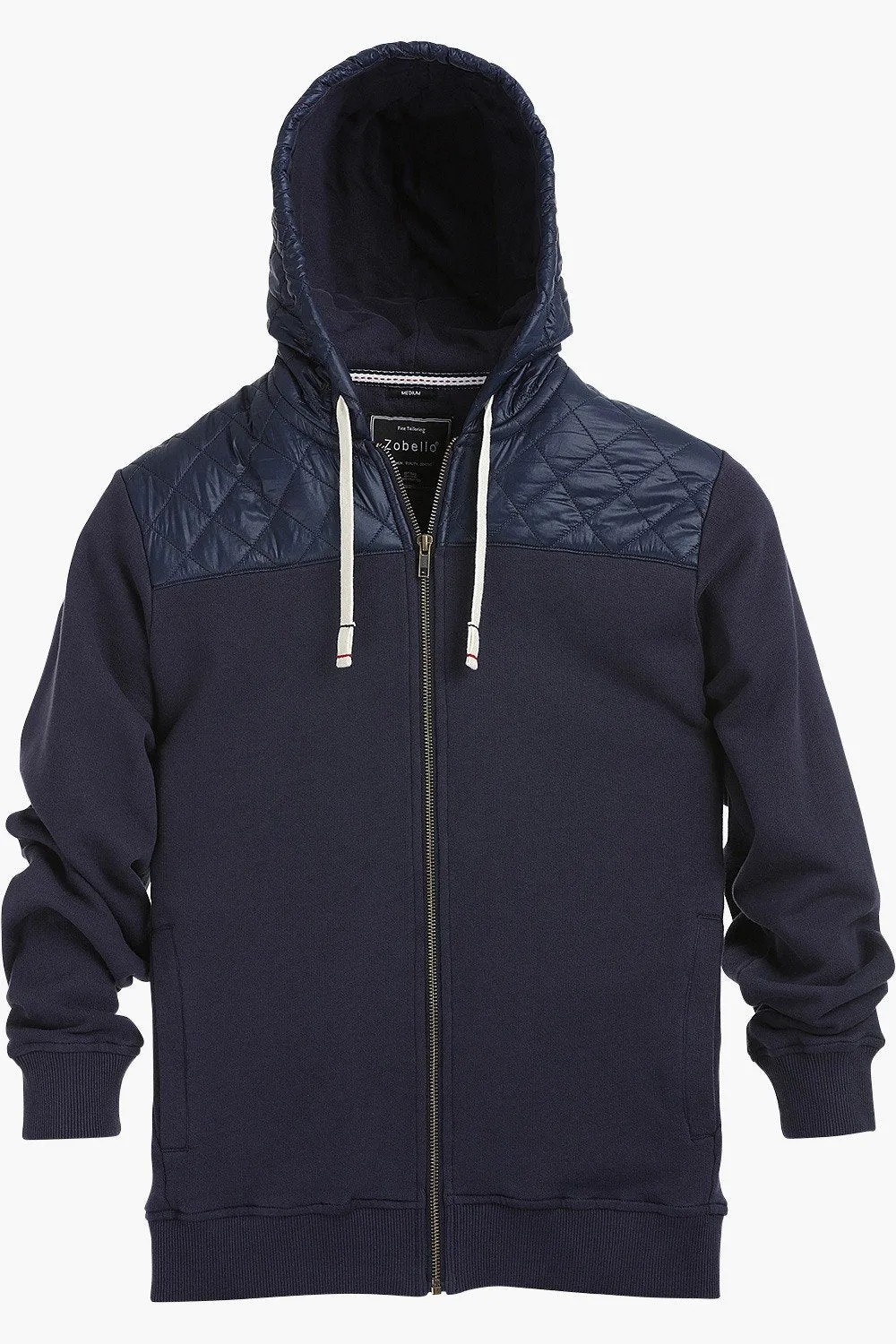 Fleece Quilted Hoodie