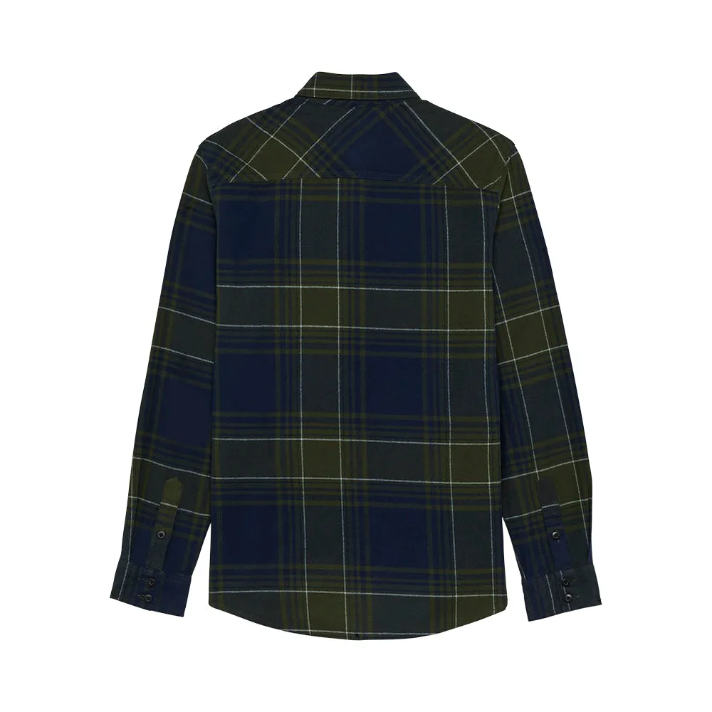 FOX TRAILDUST FLANNEL LS SHIRT [MIDNIGHT]
