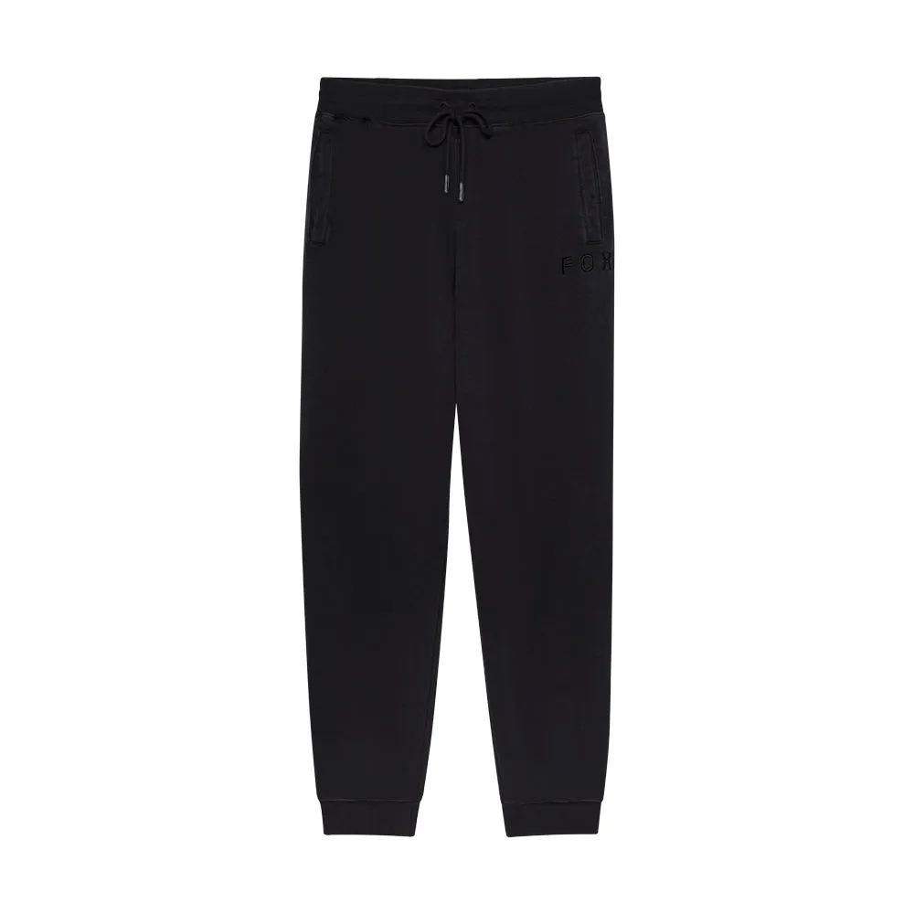 FOX WORDMARK FLEECE JOGGER PANTS [BLACK]