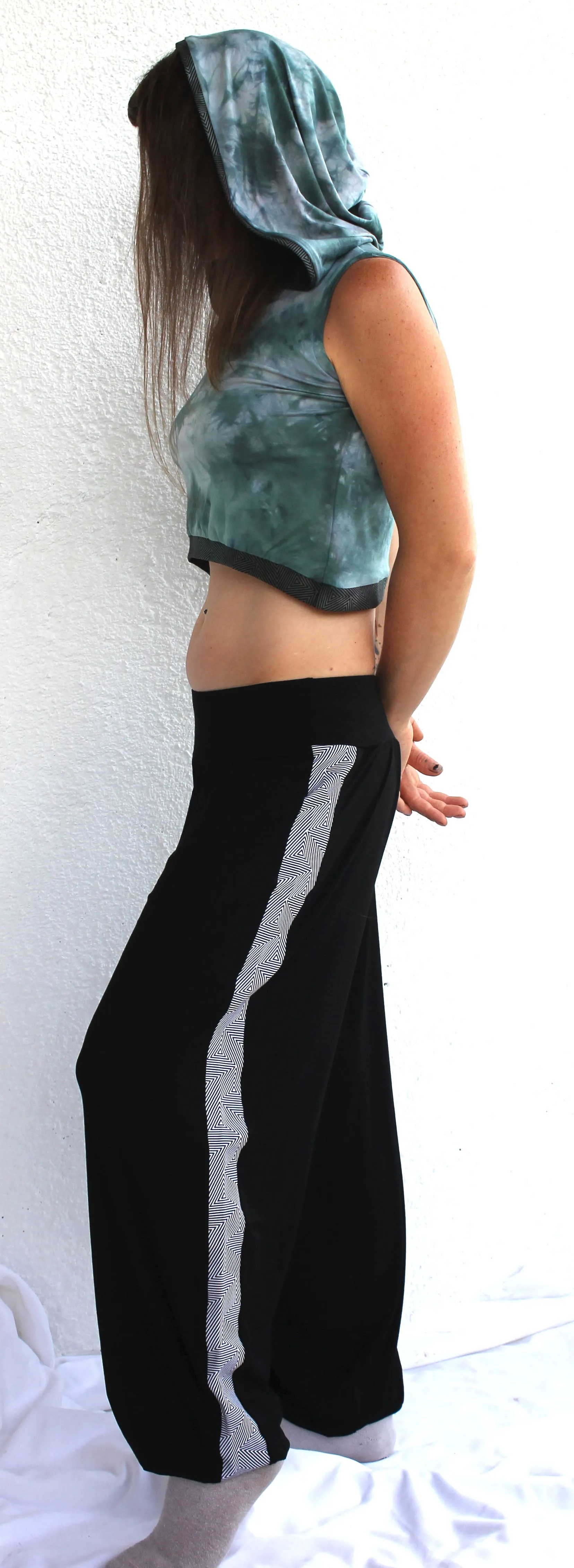 Geometric Bamboo Pants