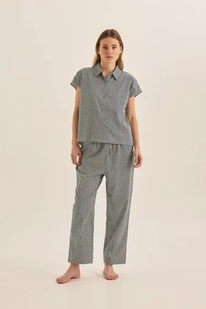 Gingerlilly - Diamond Cotton PJ Set