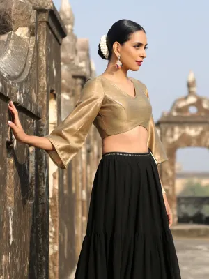 Gold Brilliance Blouse