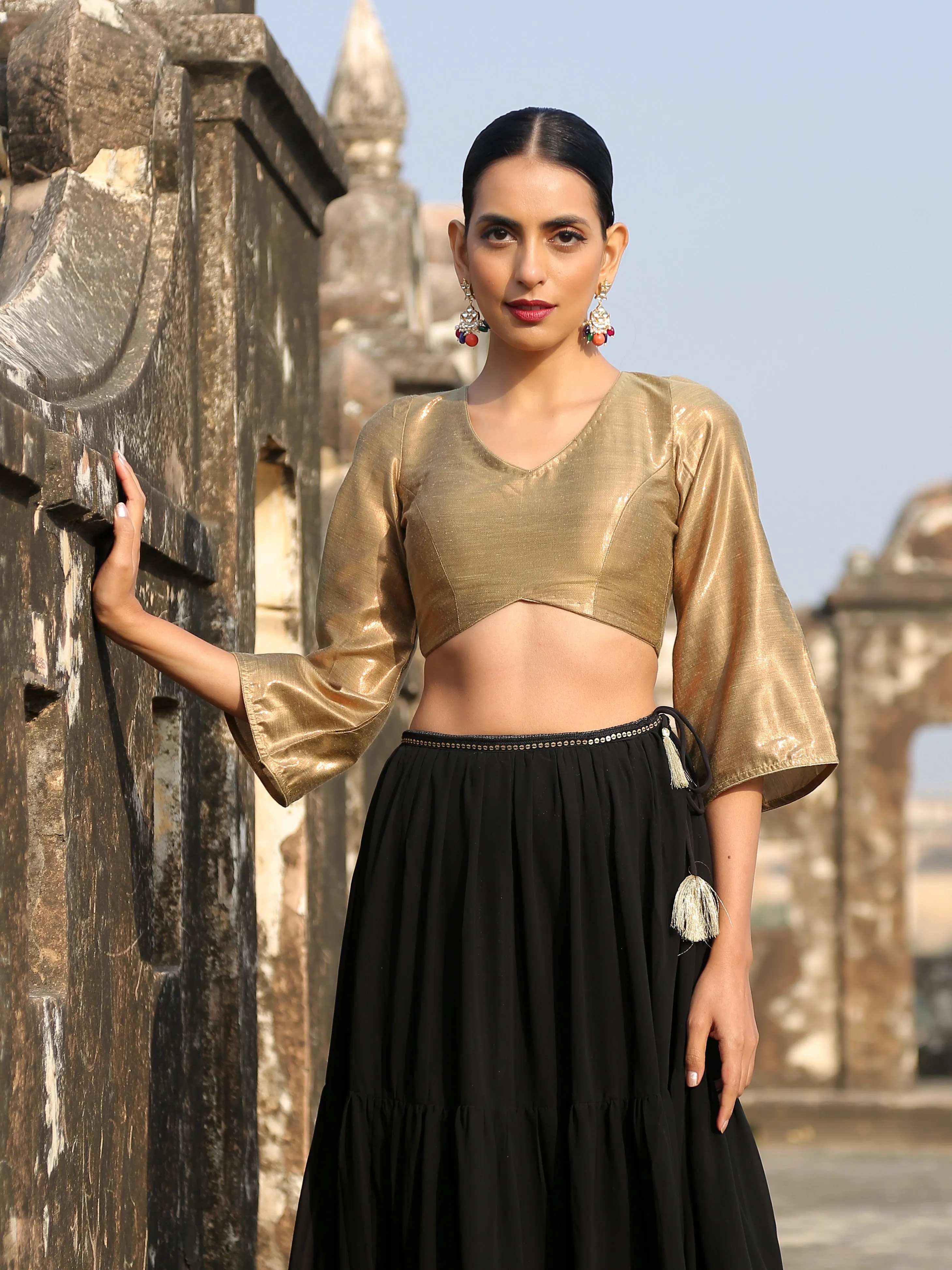 Gold Brilliance Blouse