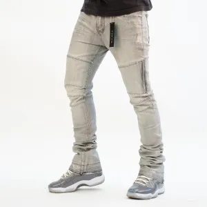 HOL STACKED DENIM (GREY BLEACH)