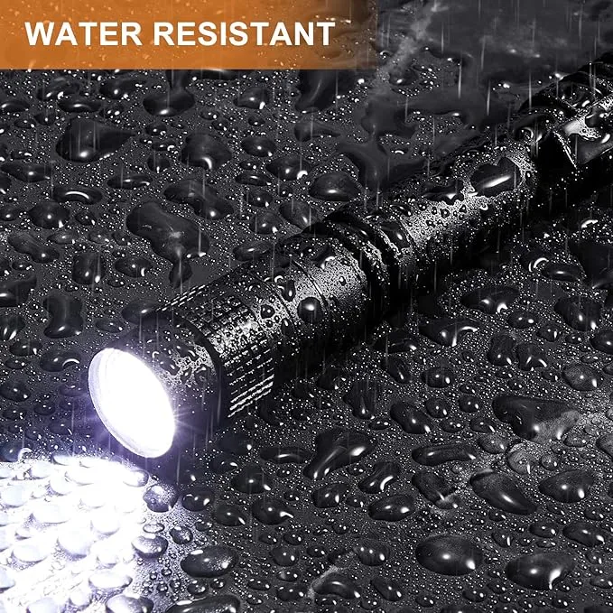 Honoson 6 Pieces LED Pen Light Flashlight Small Mini Flashlight Pocket Light Penlight with Clip Compact Torch for Inspection Work and Repair