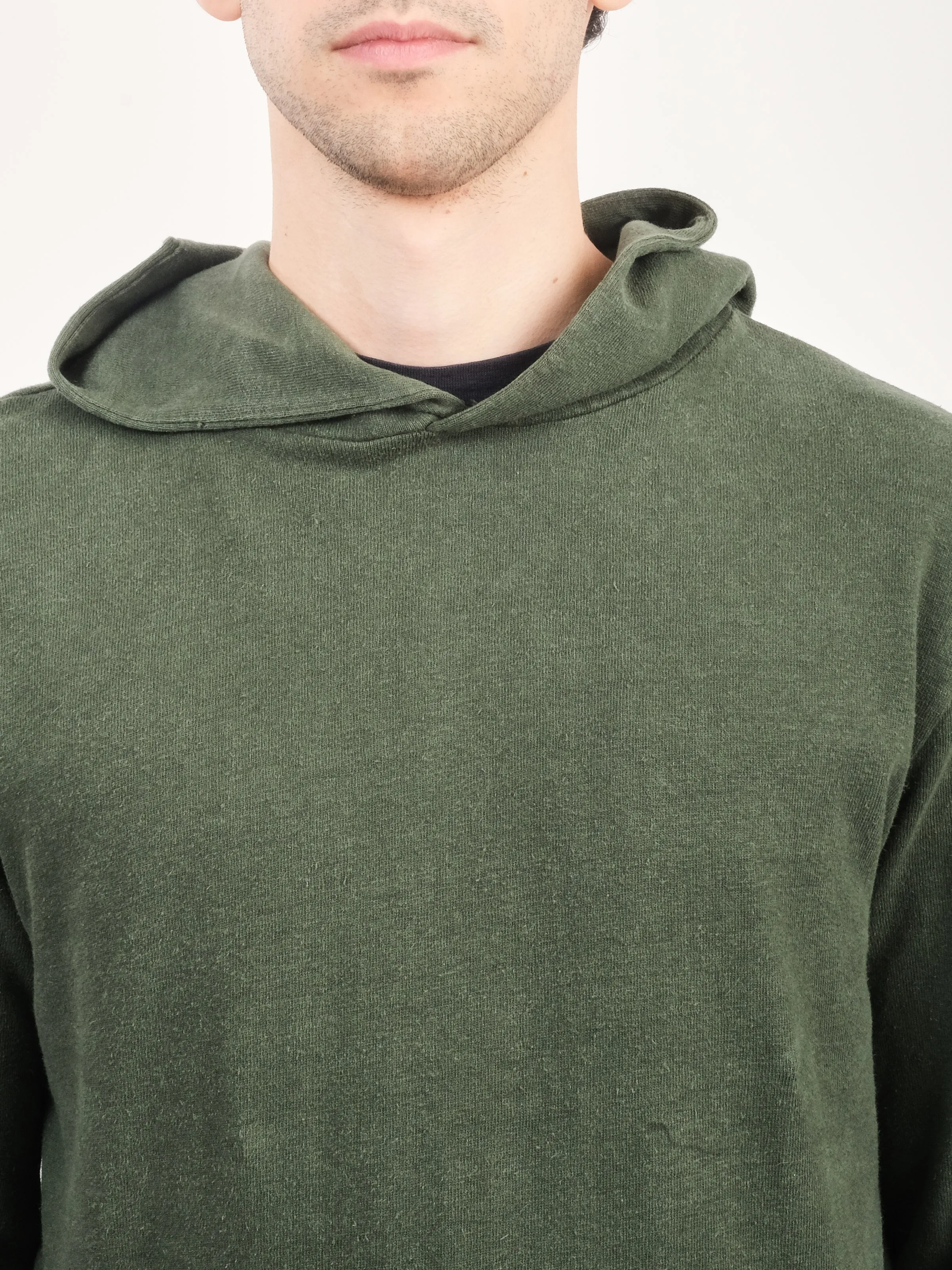 Hunter Green Santa Cruz Hooded Long Sleeve
