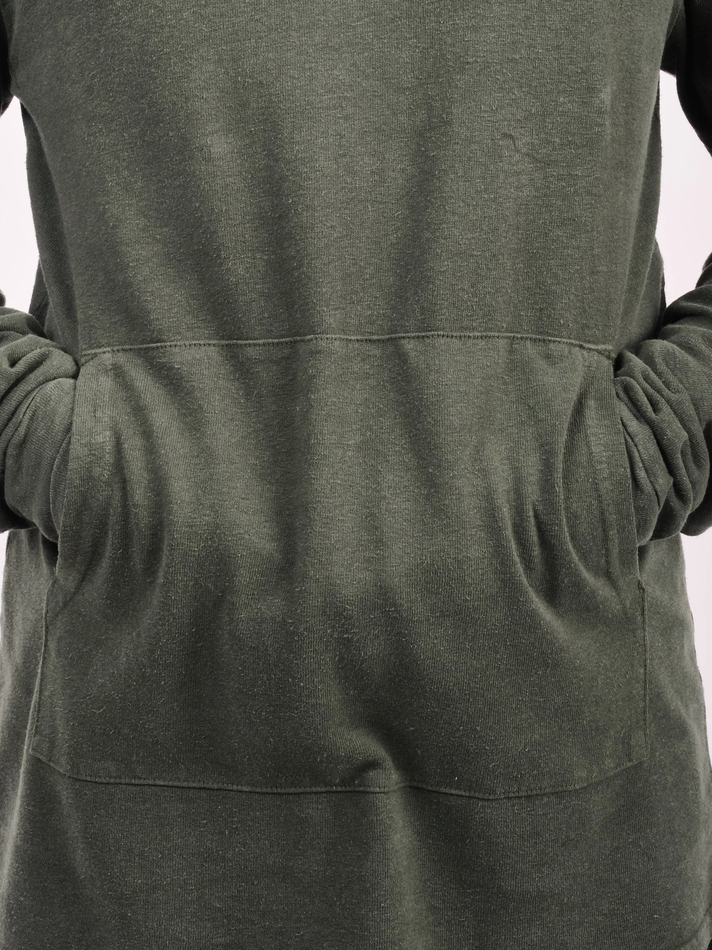 Hunter Green Santa Cruz Hooded Long Sleeve