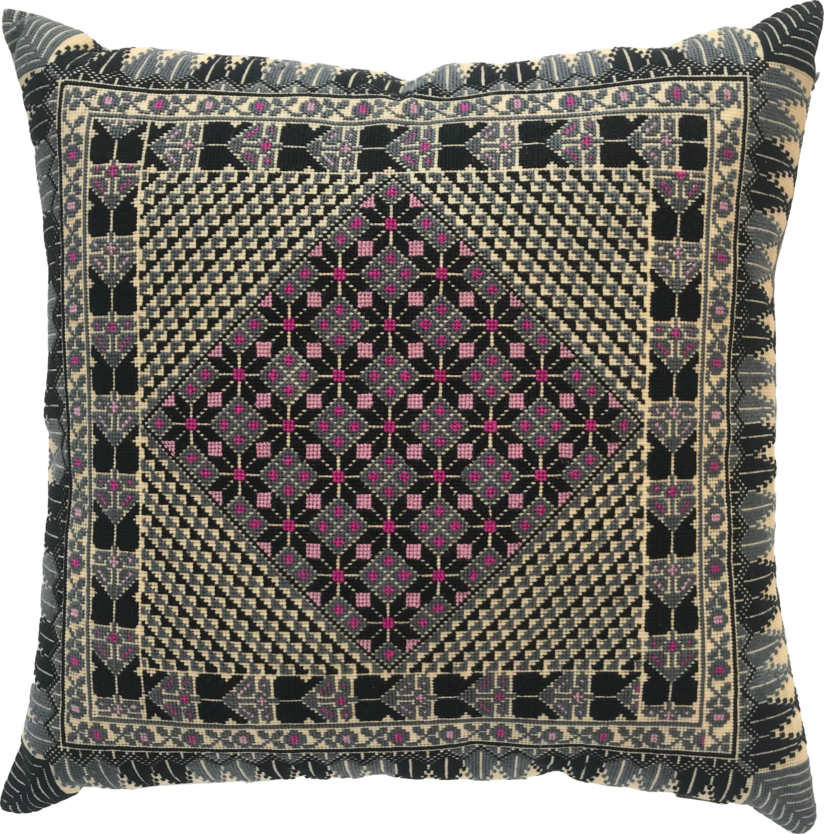 Kissweh Classic - Grey & Fucsia