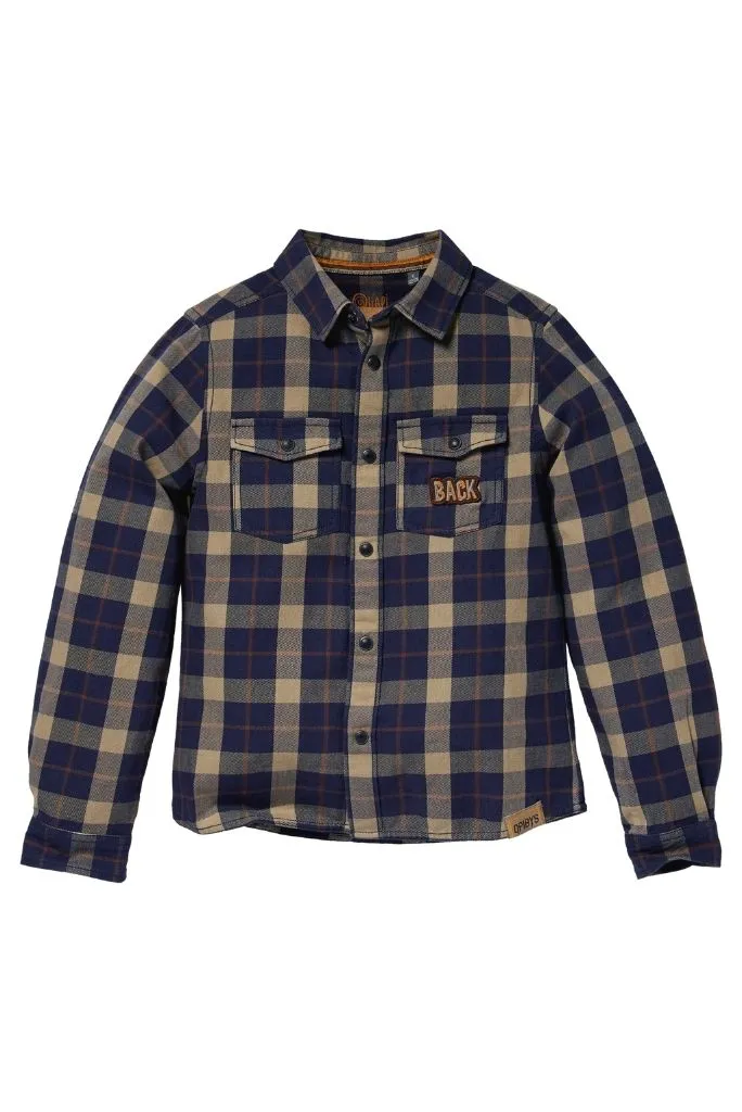 Klaas Long Sleeve Check Shirt