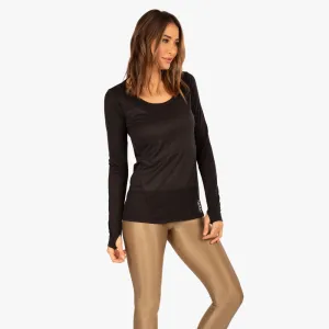 Koral Dash Marlow Long Sleeve Tee Black
