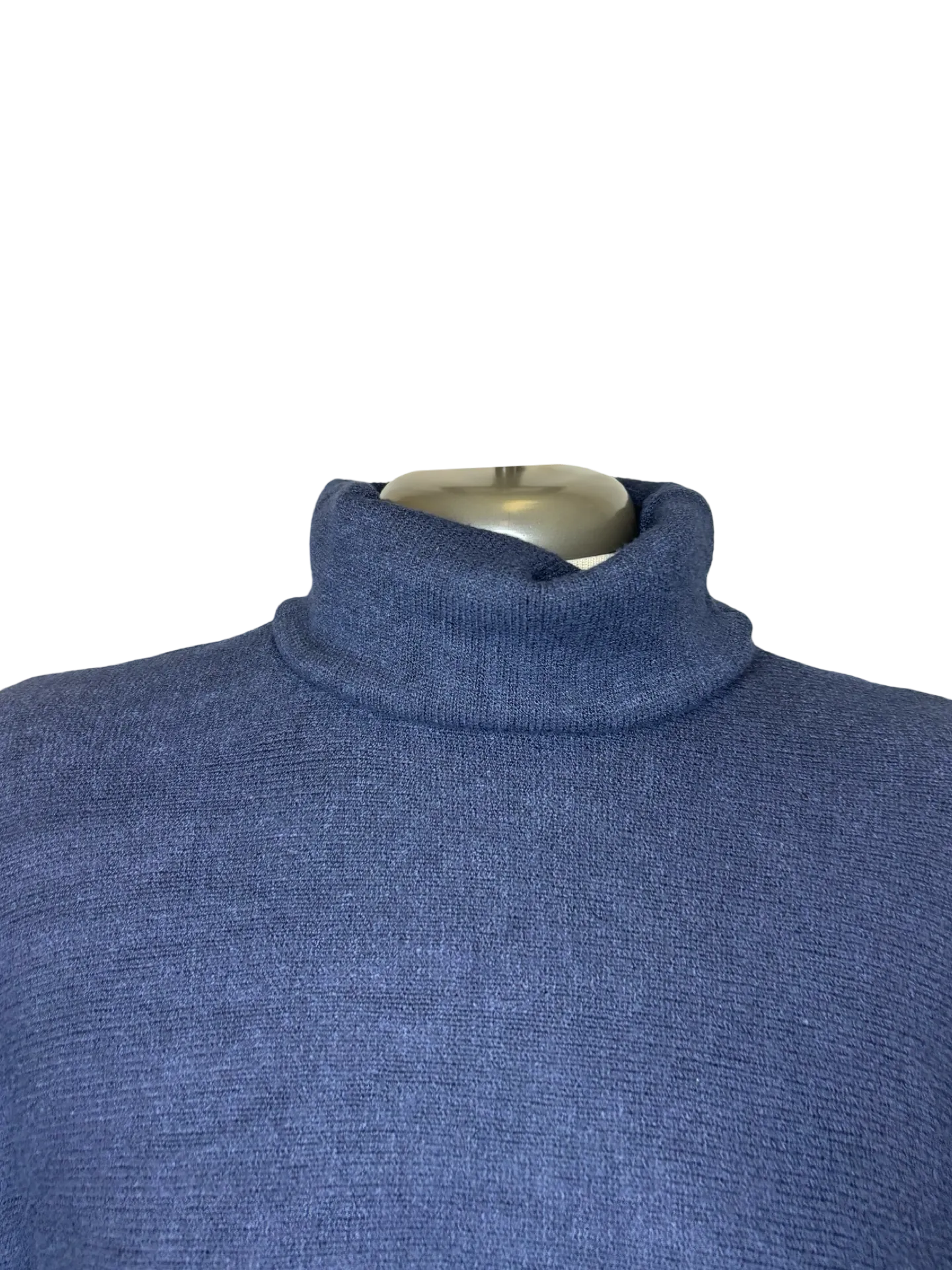 Lane Batwing Knit Sweater Navy