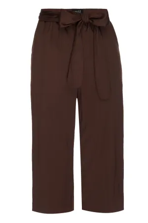 LAZZARO Cropped Palazzo Pant