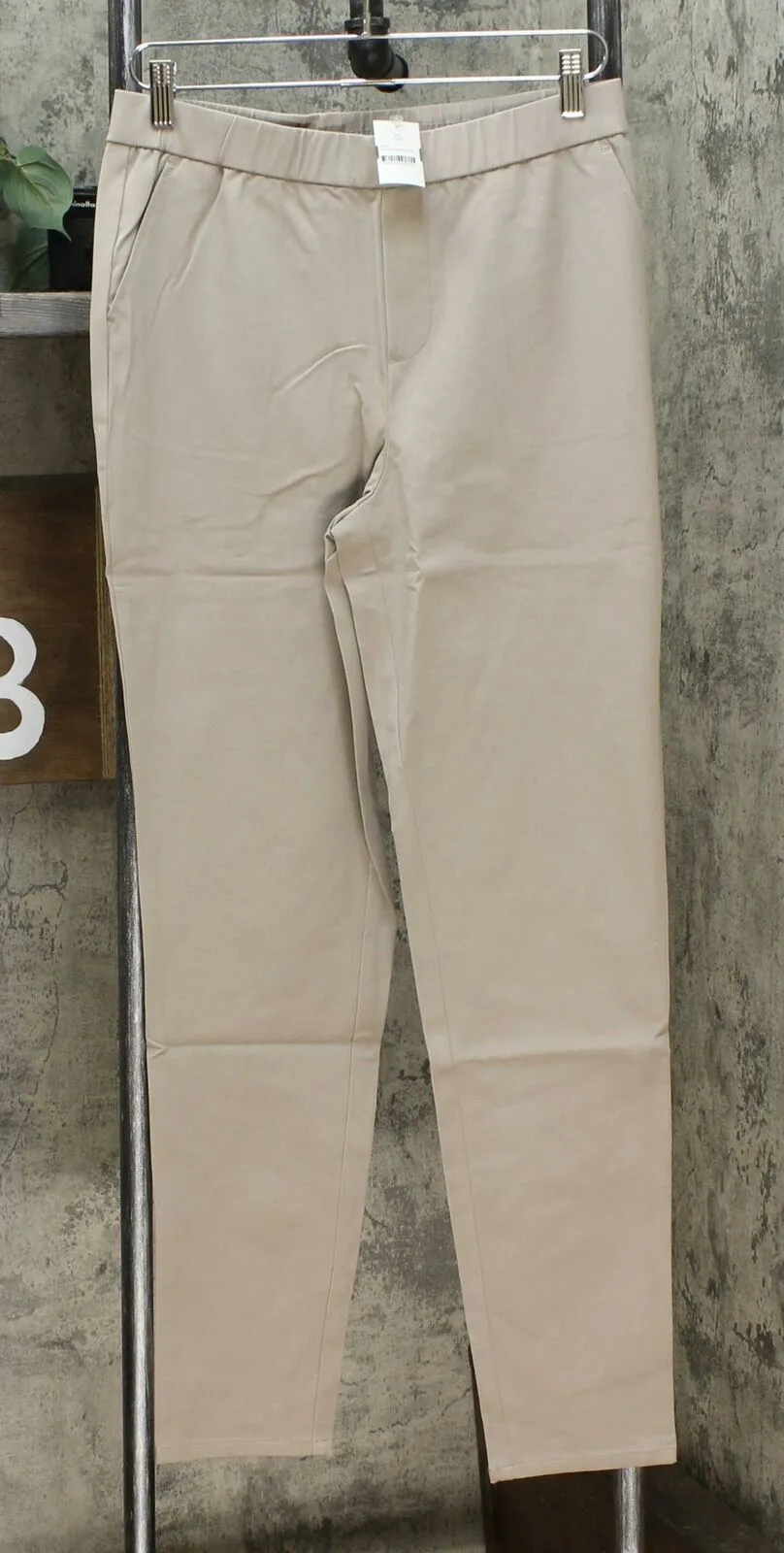 Lemon Way Women's Tall Flawless Twill Pull On Ankle Pants