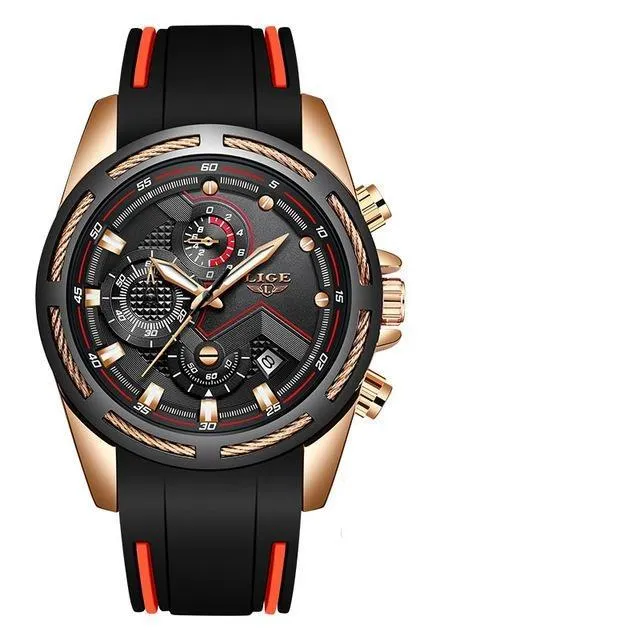 LG9957 - Fashion Silicone Sports Men's Quartz Watch