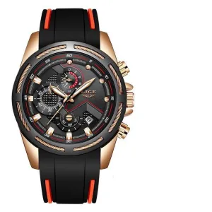 LG9957 - Fashion Silicone Sports Men's Quartz Watch