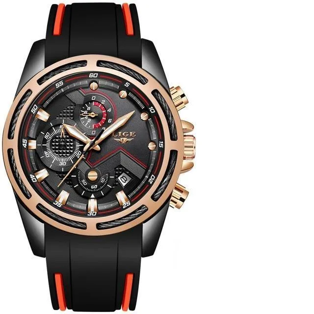 LG9957 - Fashion Silicone Sports Men's Quartz Watch