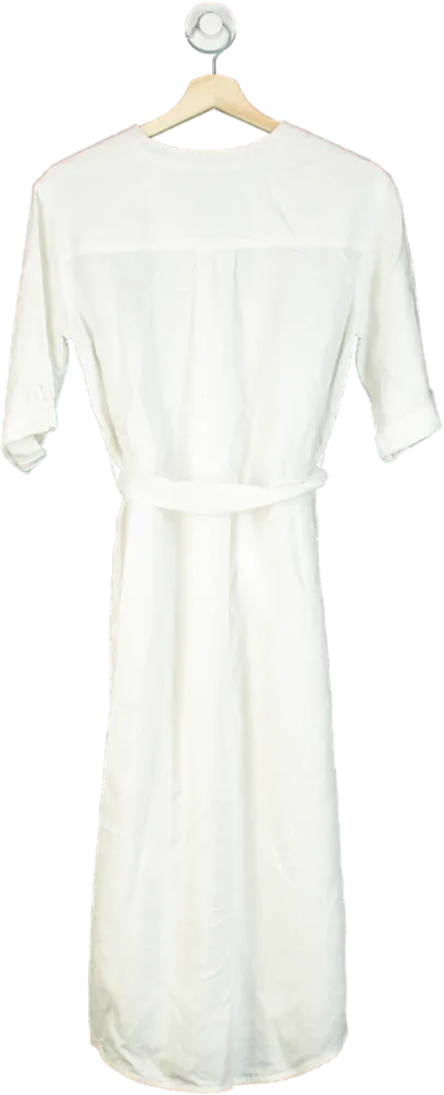 L.K. Bennett White Dr Tricia Dress UK 6