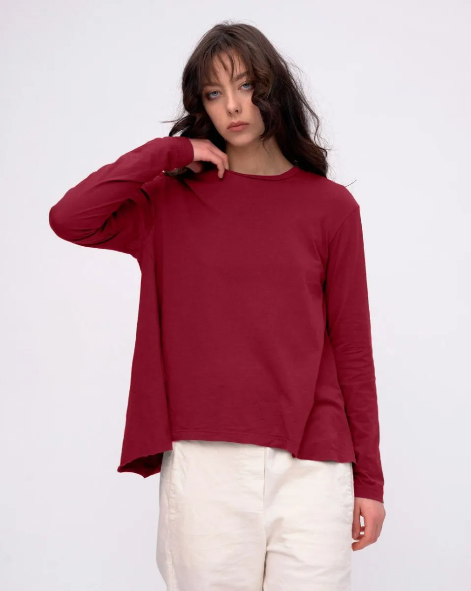 Long Sleeve Flared T-Shirt