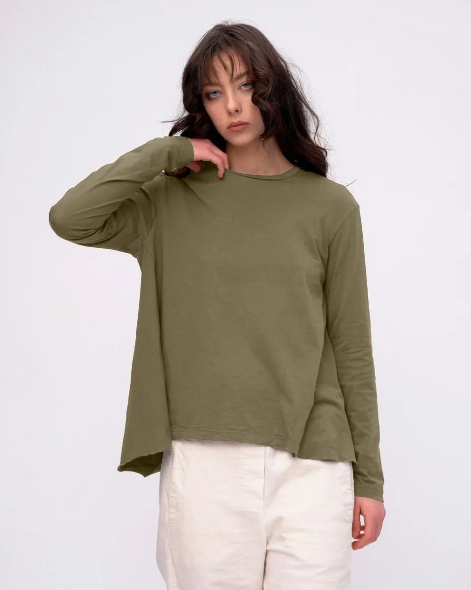 Long Sleeve Flared T-Shirt