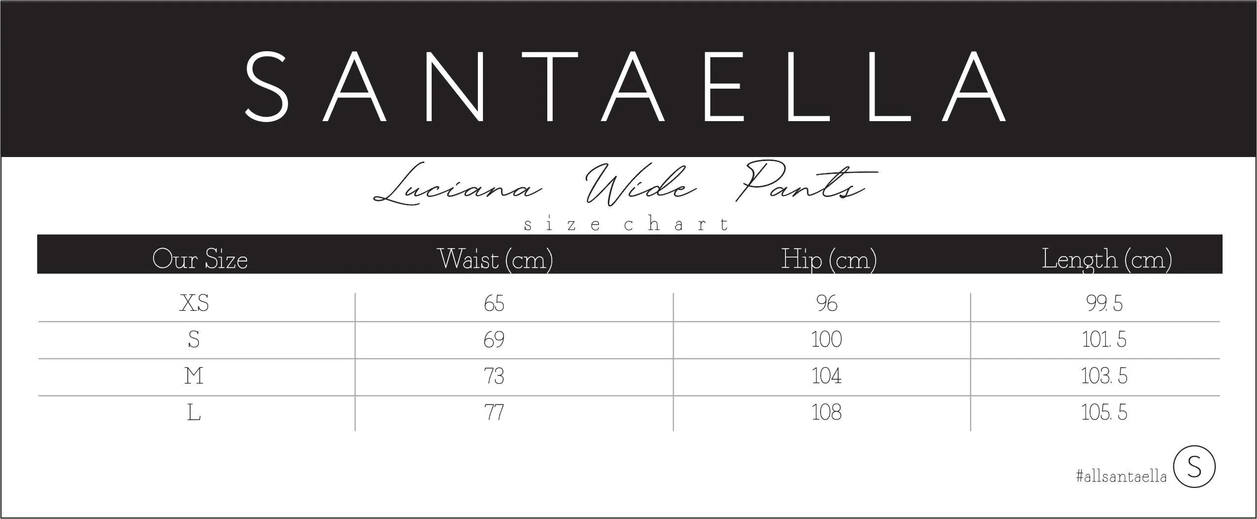 LUCIANA WIDE PANTS