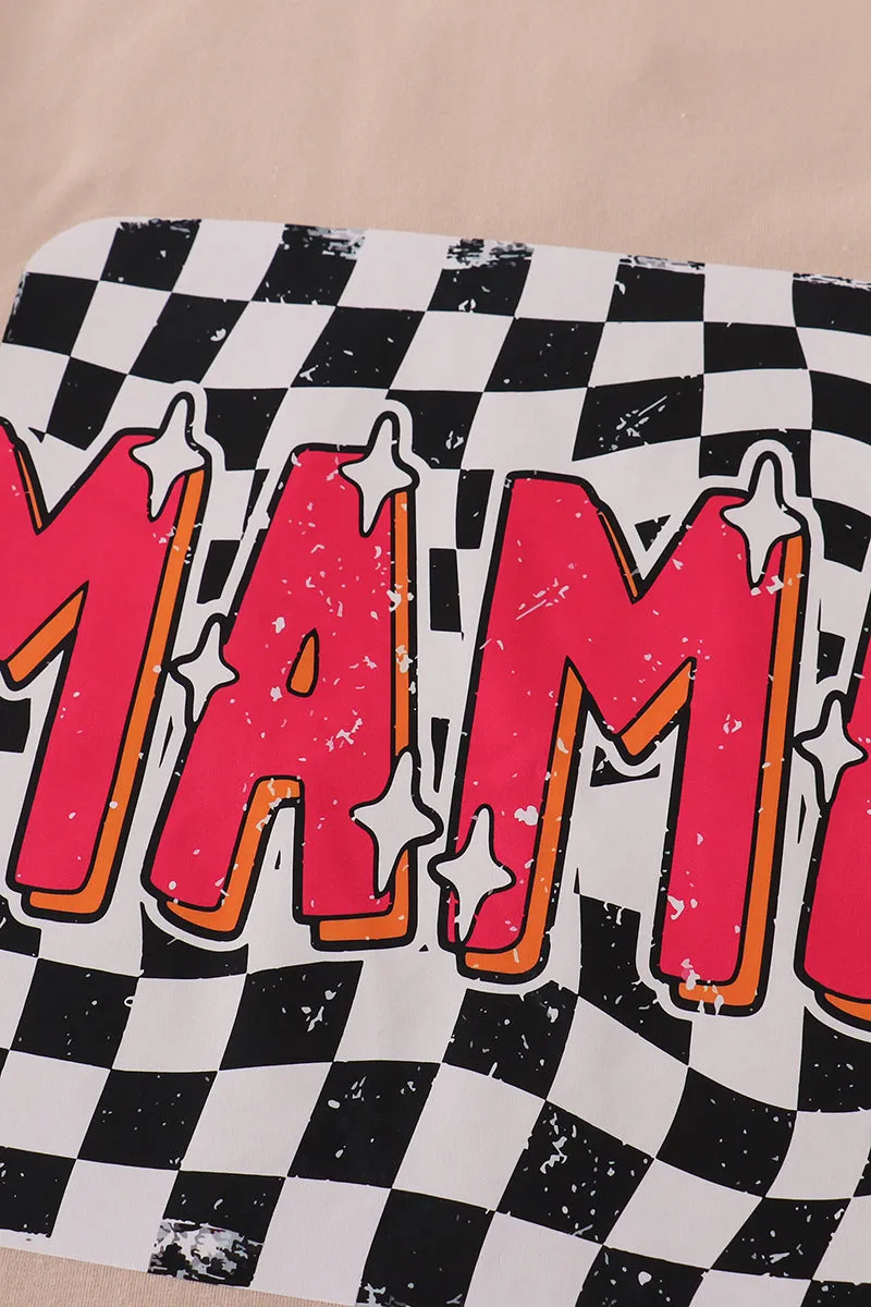 Mama Check Top