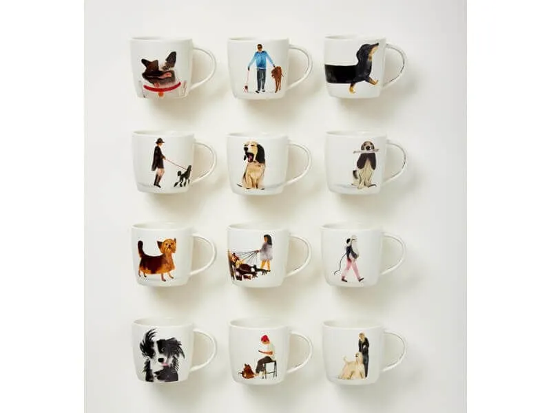Maxwell & Williams Marc Martin BFF Mug 400ML Bad  Fashion Poodle DX1067