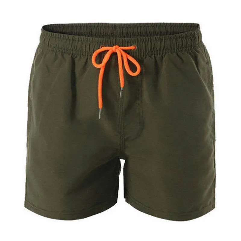 Men's Beach Shorts - Casual Sports Pants with Belt