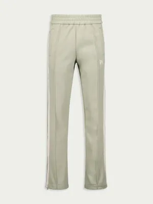 Monogram-Embroidered Striped Track Pants
