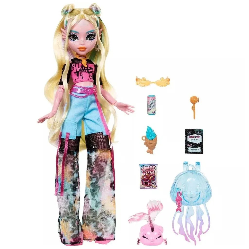 Monster High Lagoona Blue Fashion Doll With Pet