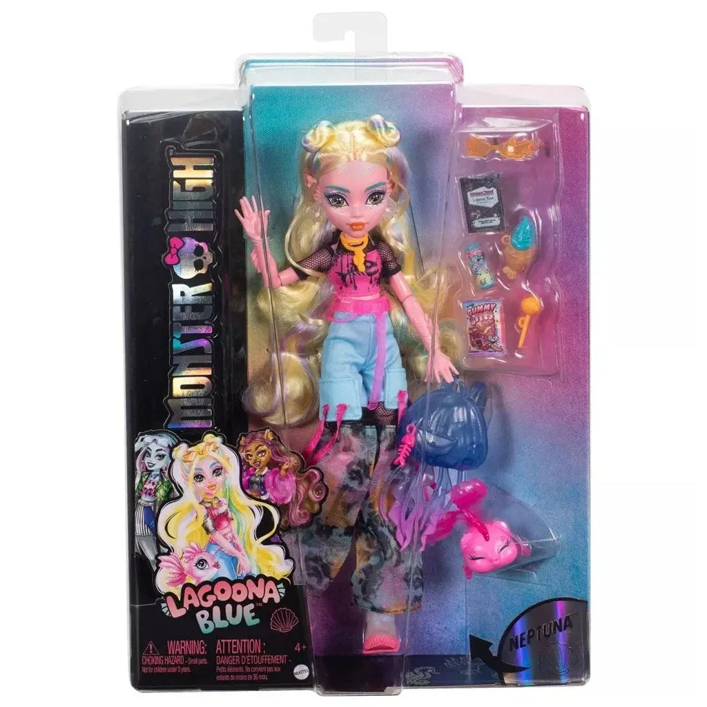 Monster High Lagoona Blue Fashion Doll With Pet