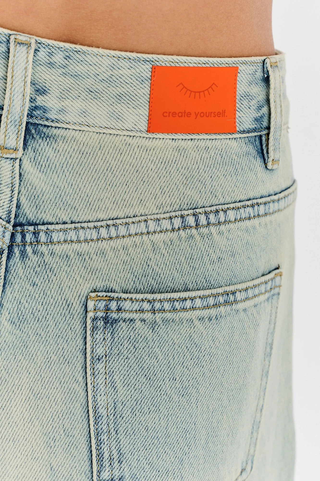 Move On wide denim pants