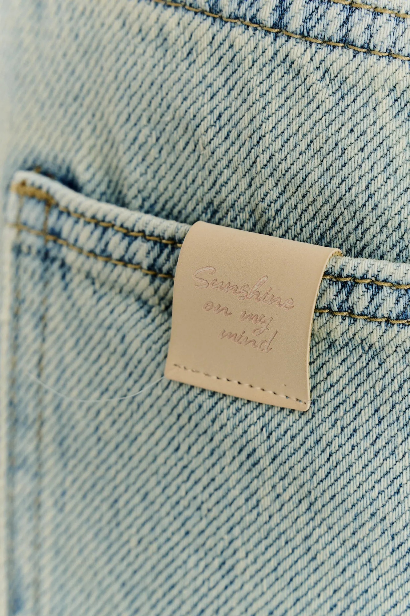 Move On wide denim pants