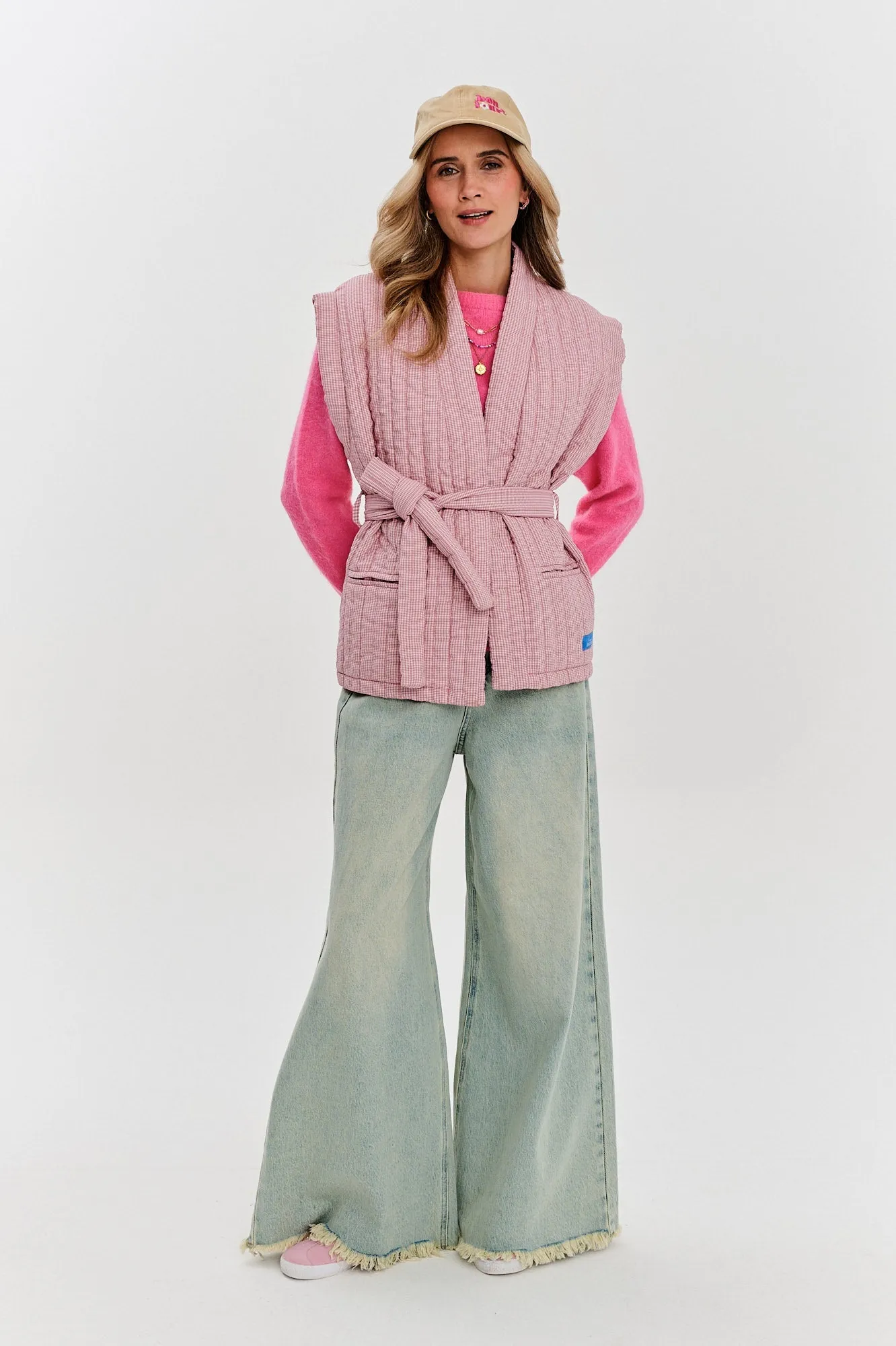 Move On wide denim pants