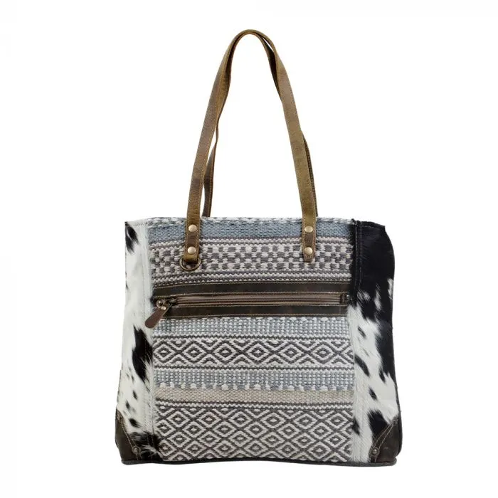 Myra Bag Multipatterned Tote Bag