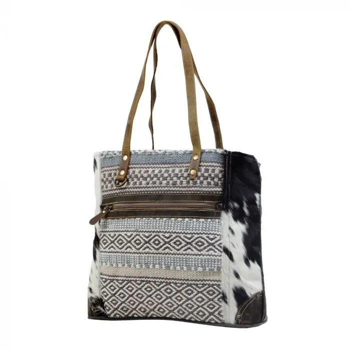 Myra Bag Multipatterned Tote Bag