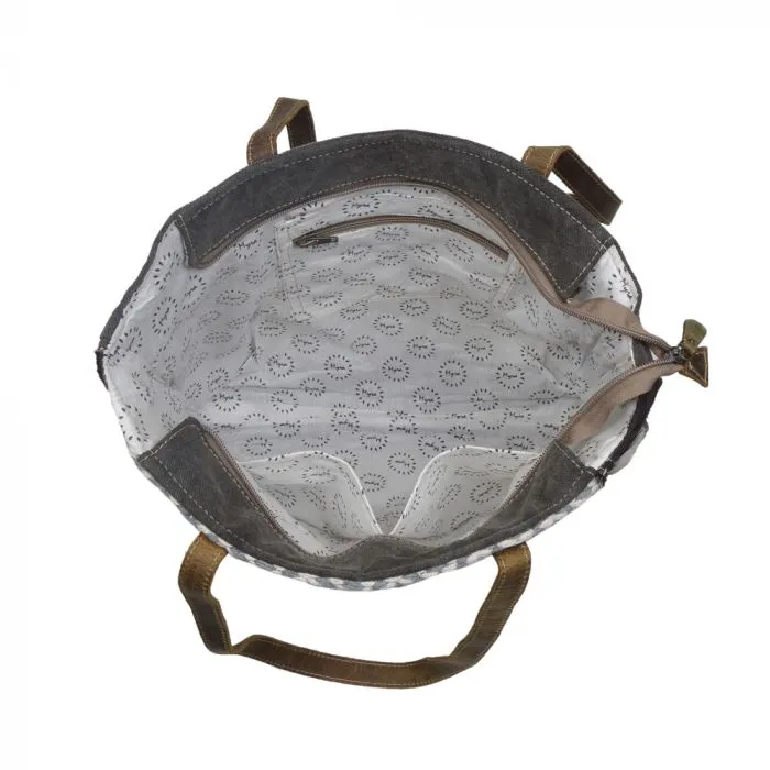 Myra Bag Multipatterned Tote Bag
