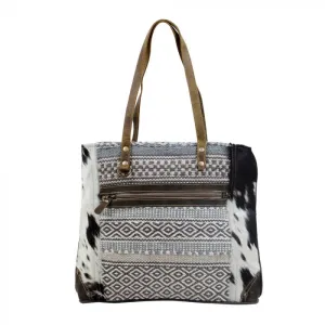 Myra Bag Multipatterned Tote Bag