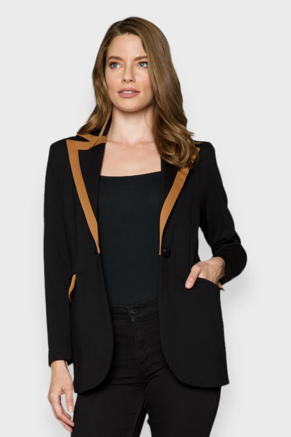 Nella Black Tailored Blazer
